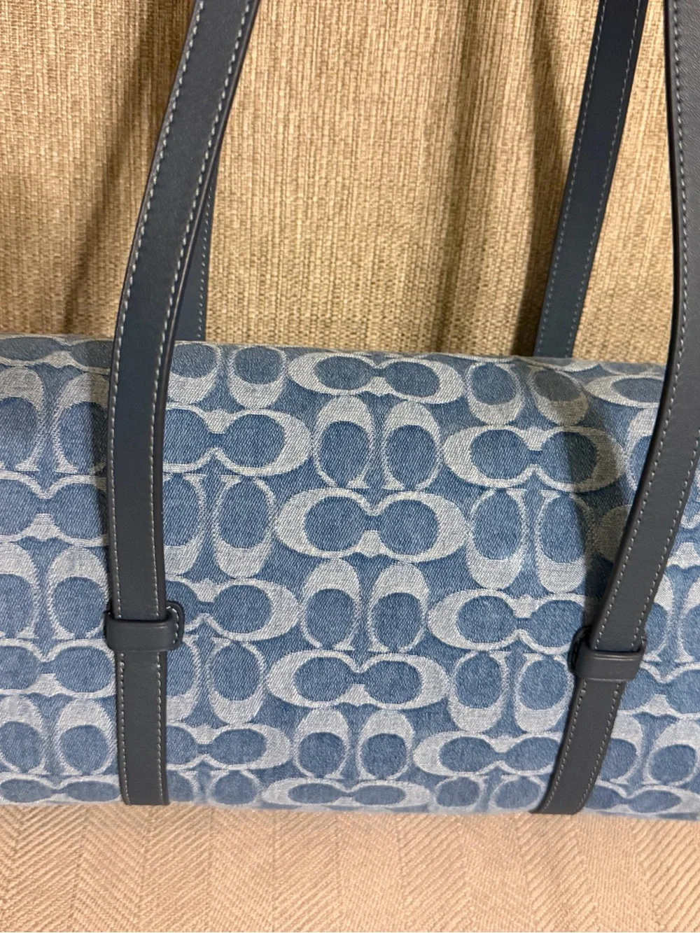 Coach Outlet Bridget Flap Shoulder Bag In Signature Denim
